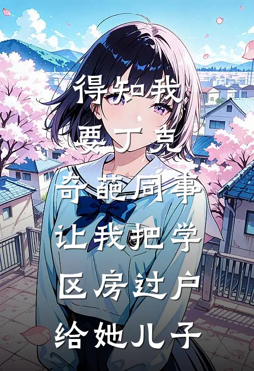 得知我要丁克，奇葩同事让我把学区房过户给她儿子