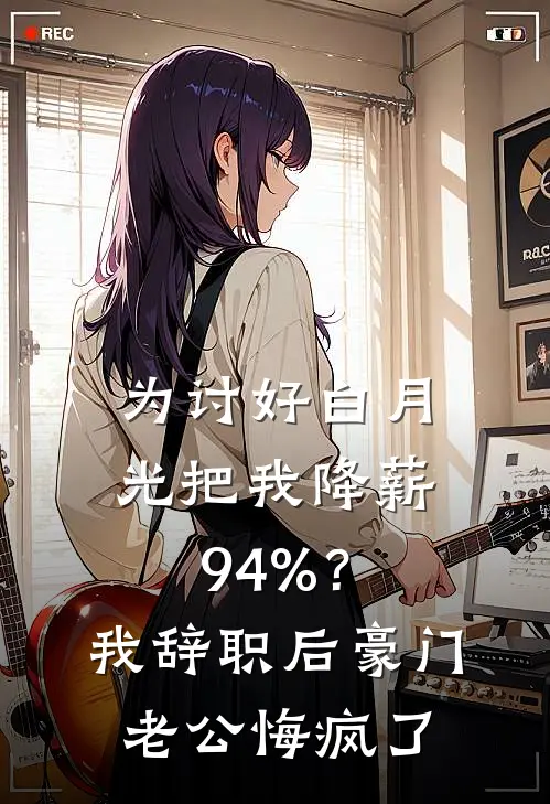 为讨好白月光把我降薪94%？我辞职后豪门老公悔疯了