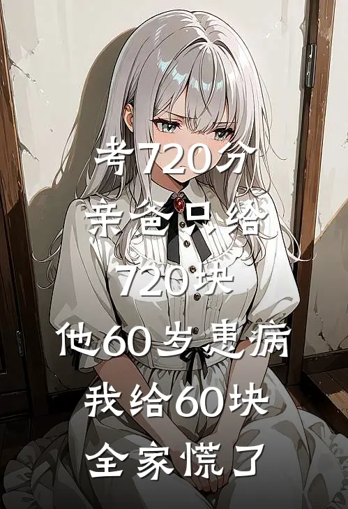 考720分亲爸只给720块，他60岁患病，我给60块全家慌了