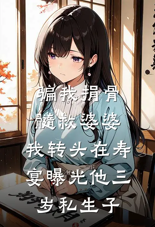 骗我捐骨髓救婆婆，我转头在寿宴曝光他三岁私生子