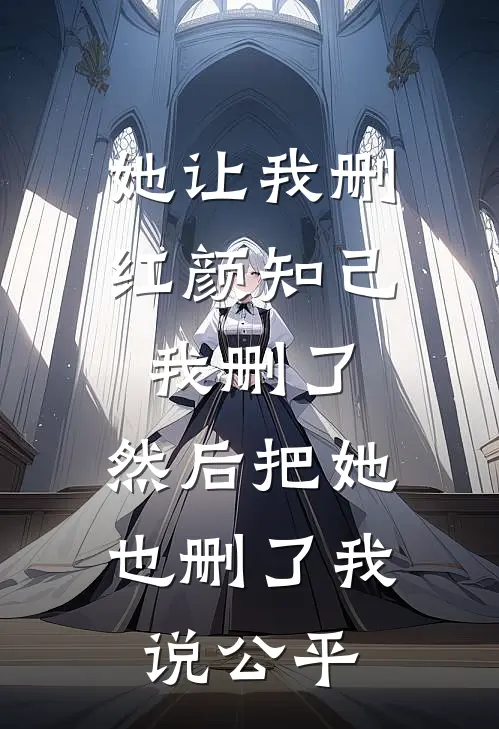 她让我删红颜知己我删了，然后把她也删了我说公平