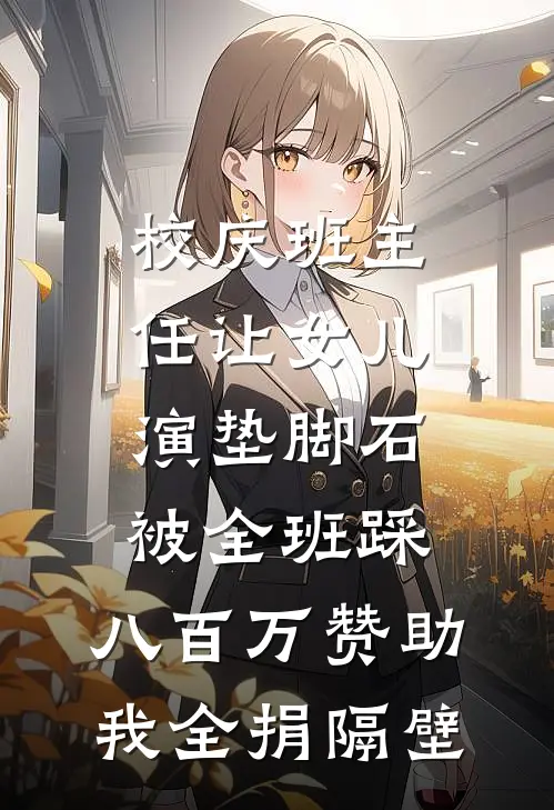 校庆班主任让女儿演“垫脚石”被全班踩，八百万赞助我全捐隔壁