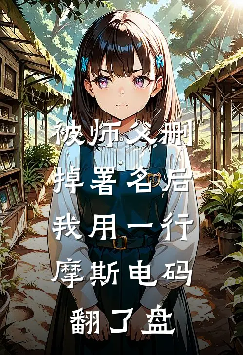 被师父删掉署名后，我用一行摩斯电码翻了盘