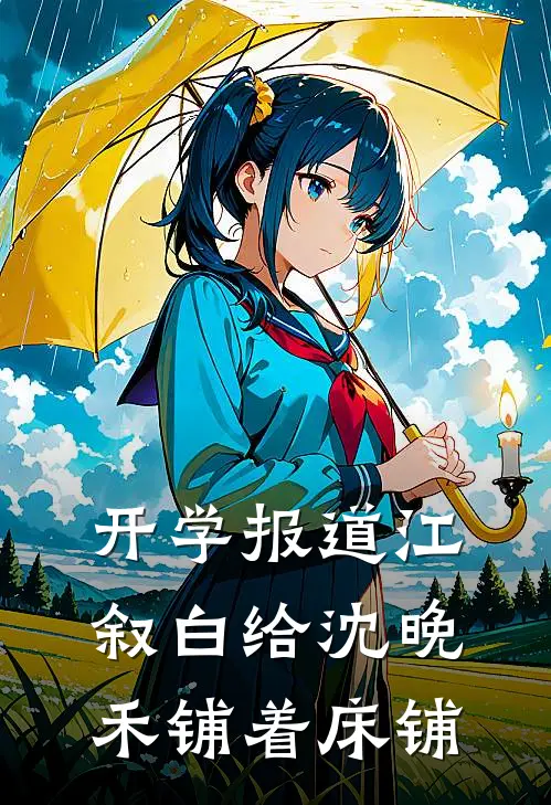 开学报道江叙白给沈晚禾铺着床铺