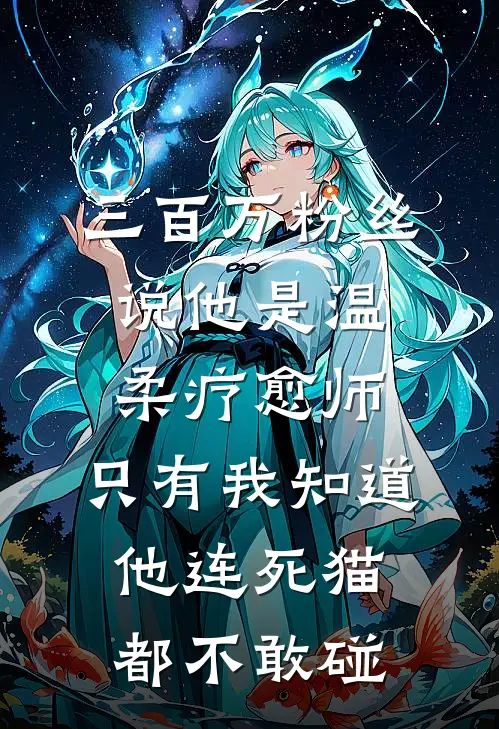 三百万粉丝说他是温柔疗愈师，只有我知道他连死猫都不敢碰