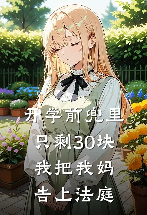 开学前兜里只剩30块，我把我妈告上法庭