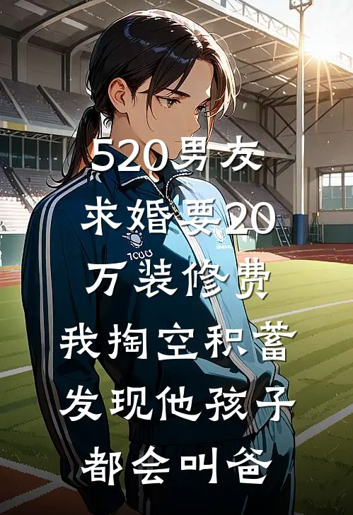 520男友求婚要20万装修费，我掏空积蓄发现他孩子都会叫爸