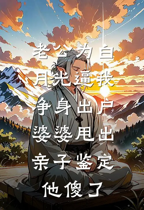 老公为白月光逼我净身出户，婆婆甩出亲子鉴定他傻了