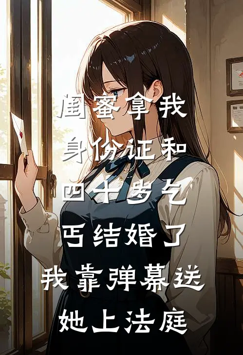 闺蜜拿我身份证和四十岁乞丐结婚了，我靠弹幕送她上法庭