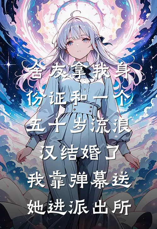 舍友拿我身份证和一个五十岁流浪汉结婚了，我靠弹幕送她进派出所