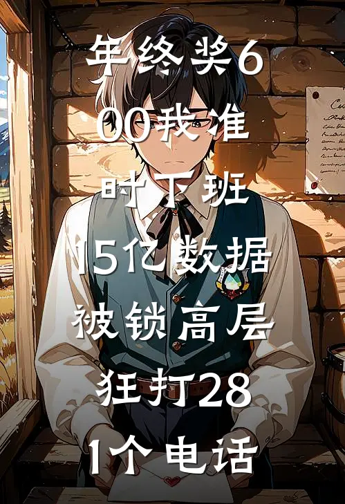 年终奖600我准时下班，15亿数据被锁高层狂打281个电话