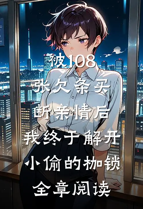 被108张欠条买断亲情后，我终于解开小偷的枷锁全章阅读