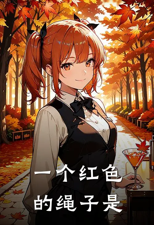 一个红色的绳子是