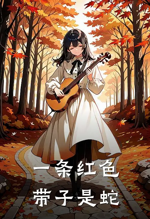 一条红色带子是蛇