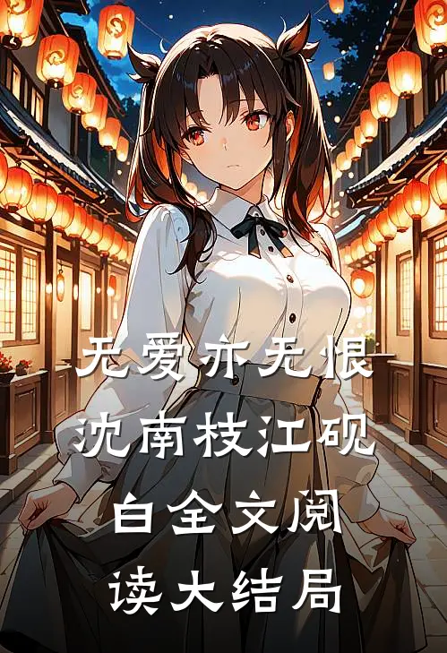 无爱亦无恨沈南枝江砚白全文阅读大结局
