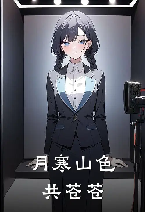 月寒山色共苍苍