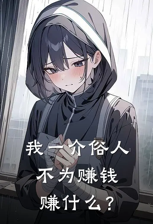 我一介俗人，不为赚钱赚什么？
