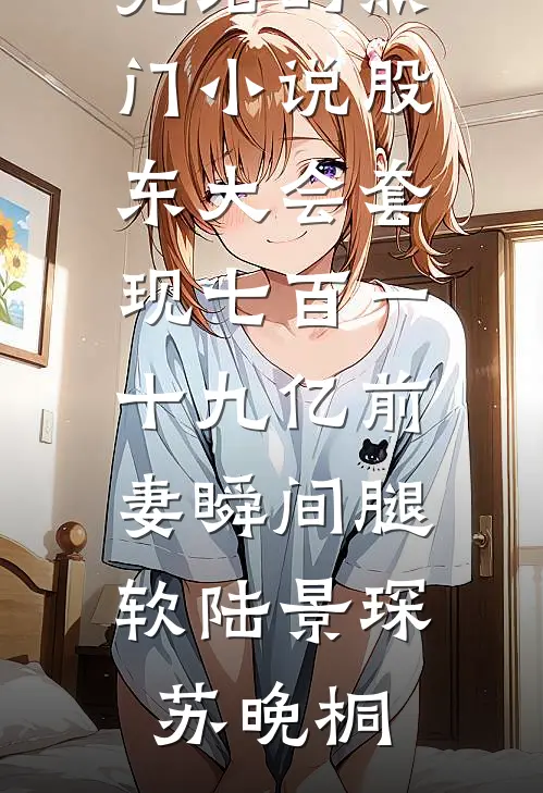 股东大会套现七百一十九亿前妻瞬间腿软(陆景琛苏晚桐)小说全文免费阅读_完结的热门小说股东大会套现七百一十九亿前妻瞬间腿软(陆景琛苏晚桐)
