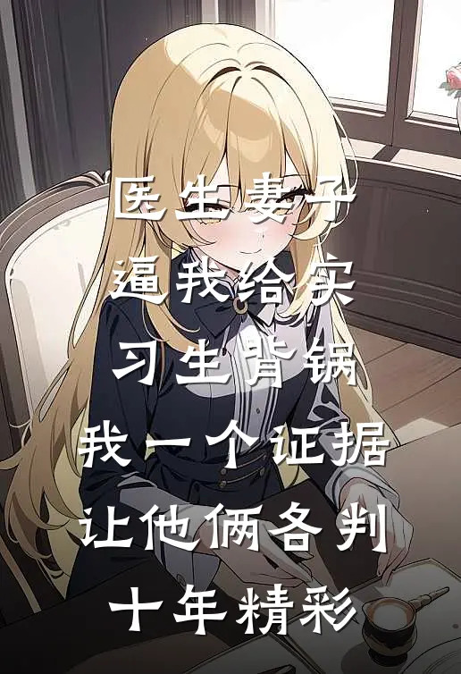 医生妻子逼我给实习生背锅，我一个证据让他俩各判十年精彩