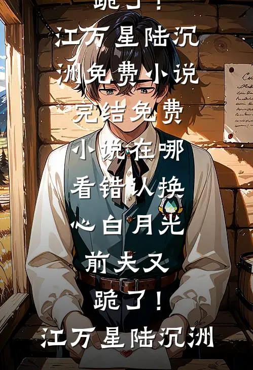 错认换心白月光，前夫又跪了！(江万星陆沉洲)免费小说完结_免费小说在哪看错认换心白月光，前夫又跪了！江万星陆沉洲
