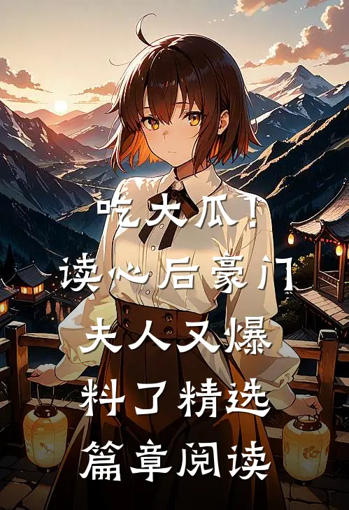 吃大瓜！读心后豪门夫人又爆料了精选篇章阅读