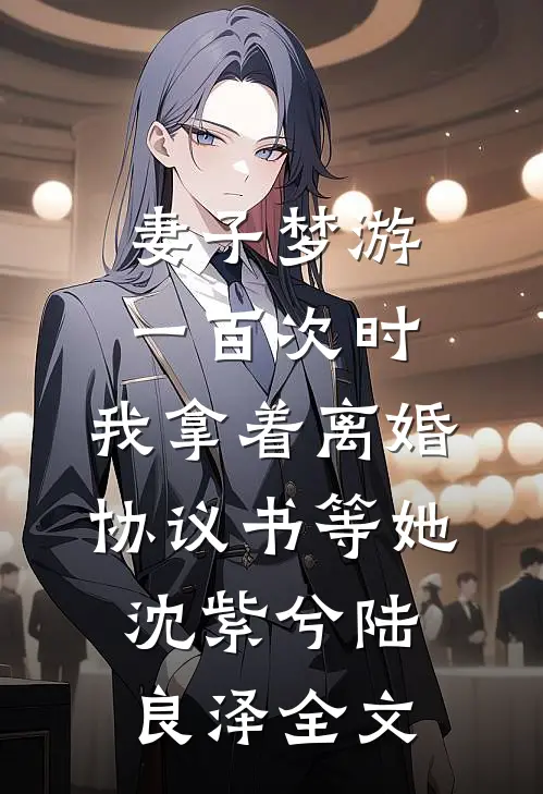 妻子梦游一百次时，我拿着离婚协议书等她沈紫兮陆良泽全文