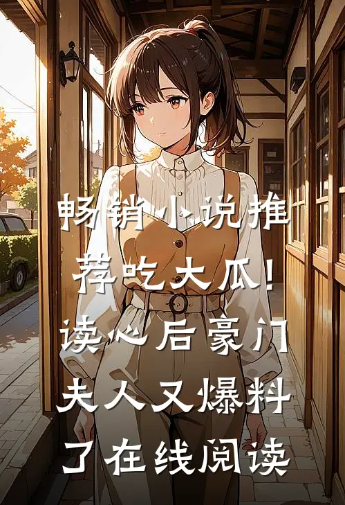 畅销小说推荐吃大瓜!读心后豪门夫人又爆料了在线阅读