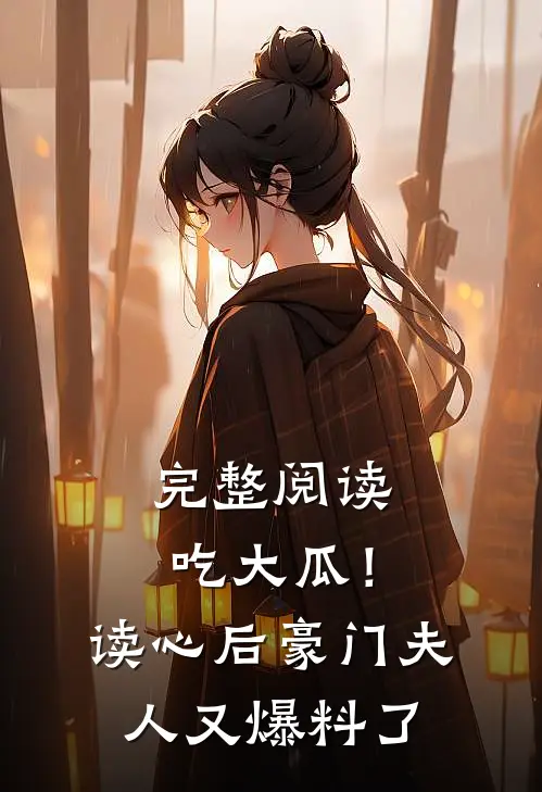 完整阅读吃大瓜！读心后豪门夫人又爆料了