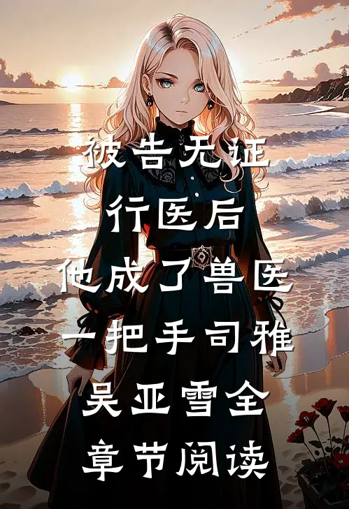 被告无证行医后,他成了兽医一把手司雅吴亚雪全章节阅读