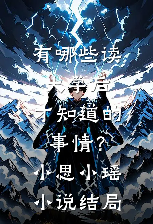 有哪些读大学后，才知道的事情？小思小瑶小说结局