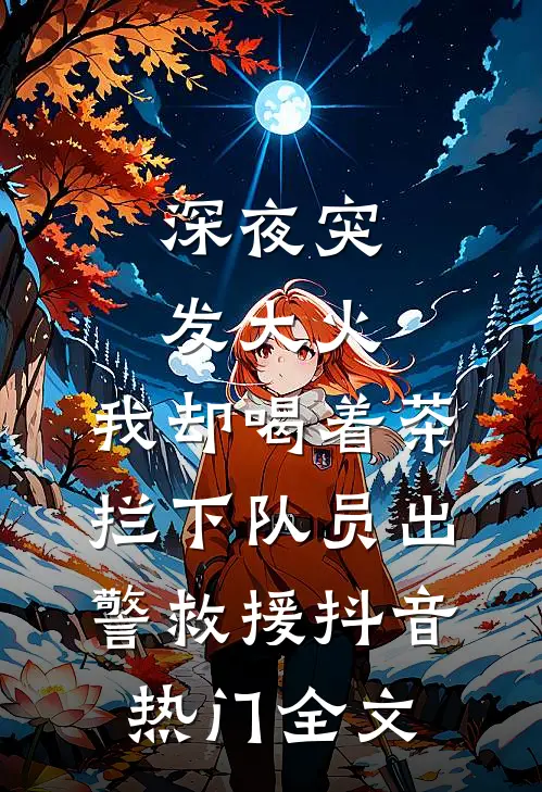 深夜突发大火，我却喝着茶拦下队员出警救援抖音热门全文