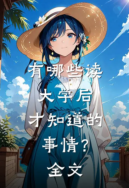 有哪些读大学后，才知道的事情？全文