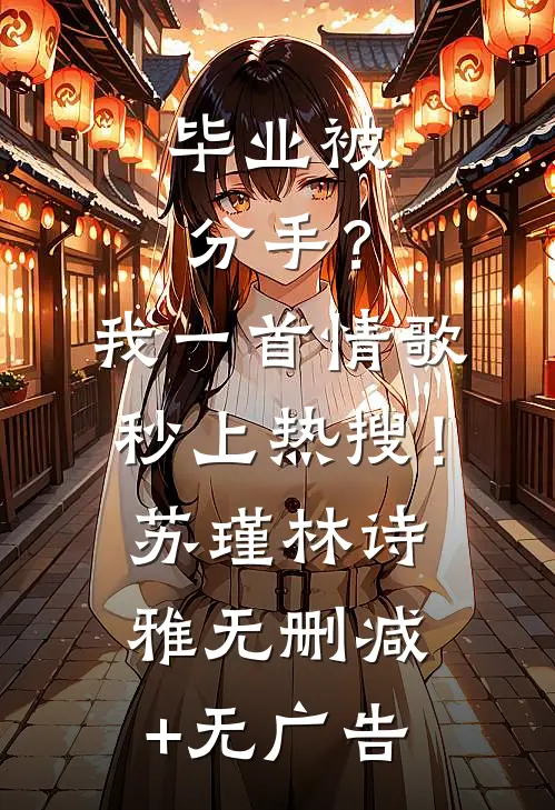 毕业被分手？我一首情歌秒上热搜！苏瑾林诗雅无删减+无广告