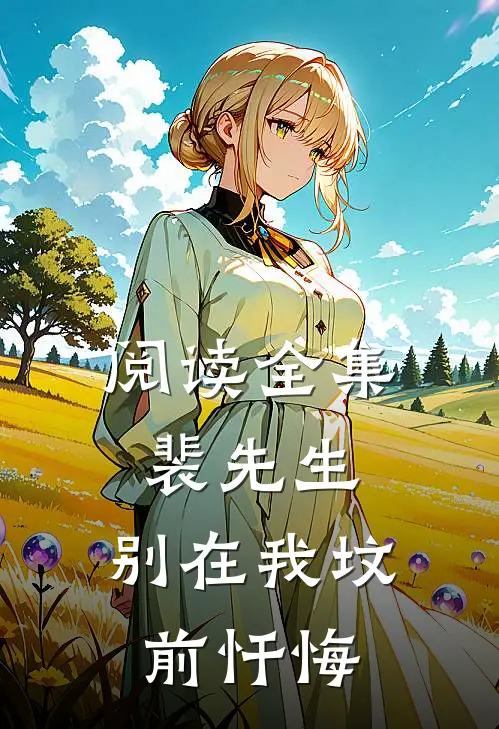 阅读全集裴先生，别在我坟前忏悔