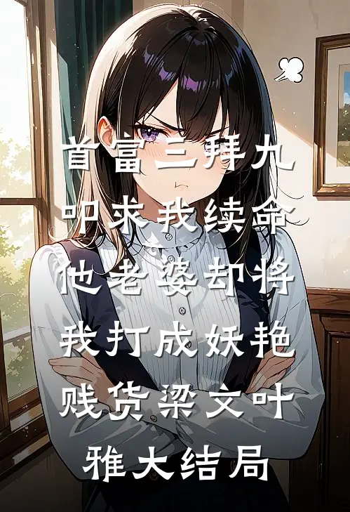 首富三拜九叩求我续命，他老婆却将我打成妖艳贱货梁文叶雅大结局
