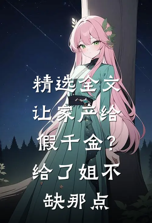 精选全文让家产给假千金？给了，姐不缺那点