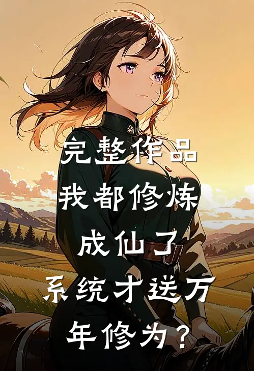 完整作品我都修炼成仙了，系统才送万年修为？