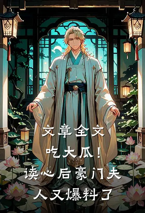 文章全文吃大瓜！读心后豪门夫人又爆料了
