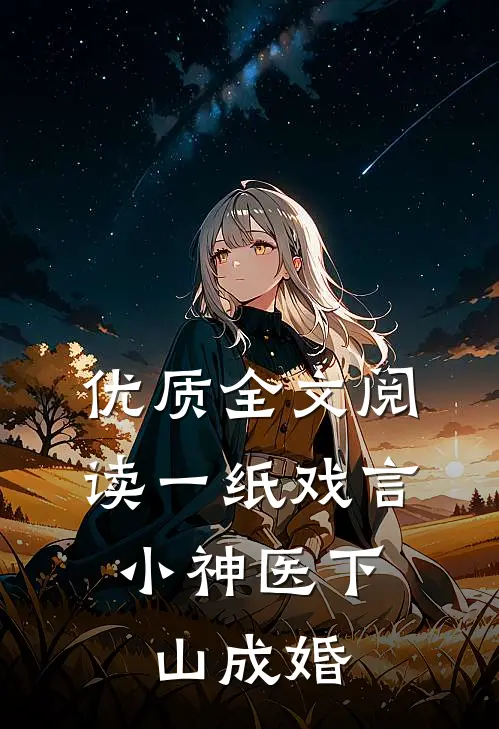 优质全文阅读一纸戏言，小神医下山成婚