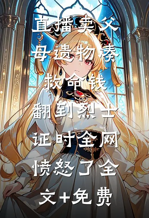 直播卖父母遗物凑救命钱，翻到烈士证时全网愤怒了全文+免费
