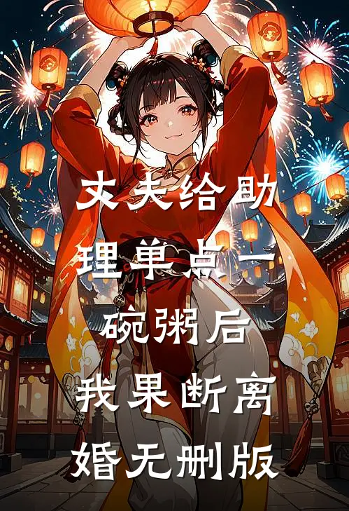 丈夫给助理单点一碗粥后，我果断离婚无删版