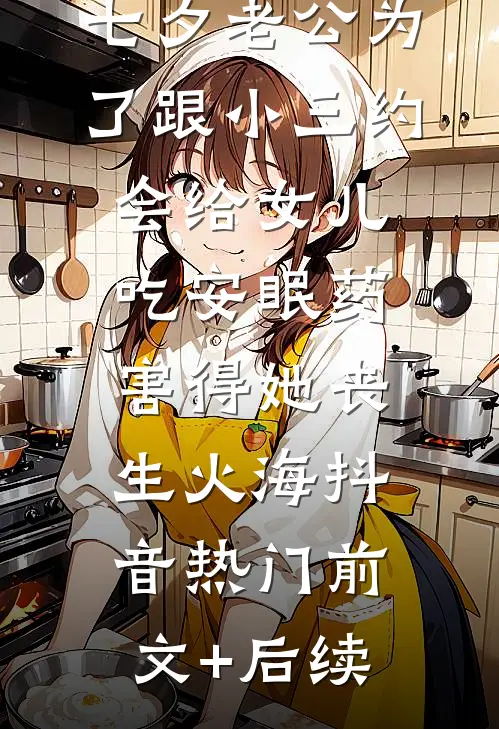 七夕老公为了跟小三约会给女儿吃安眠药，害得她丧生火海抖音热门前文+后续