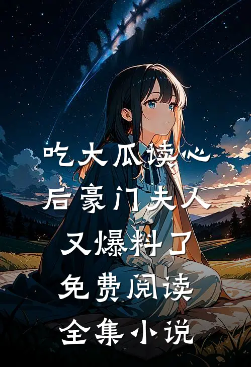 吃大瓜读心后豪门夫人又爆料了免费阅读全集小说