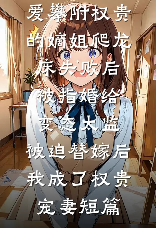 爱攀附权贵的嫡姐爬龙床失败后被指婚给变态太监，被迫替嫁后，我成了权贵宠妻短篇