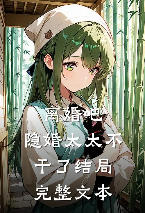 离婚吧,隐婚太太不干了 结局完整文本