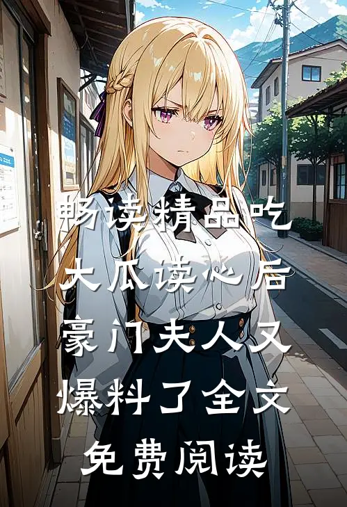 畅读精品吃大瓜读心后豪门夫人又爆料了全文免费阅读