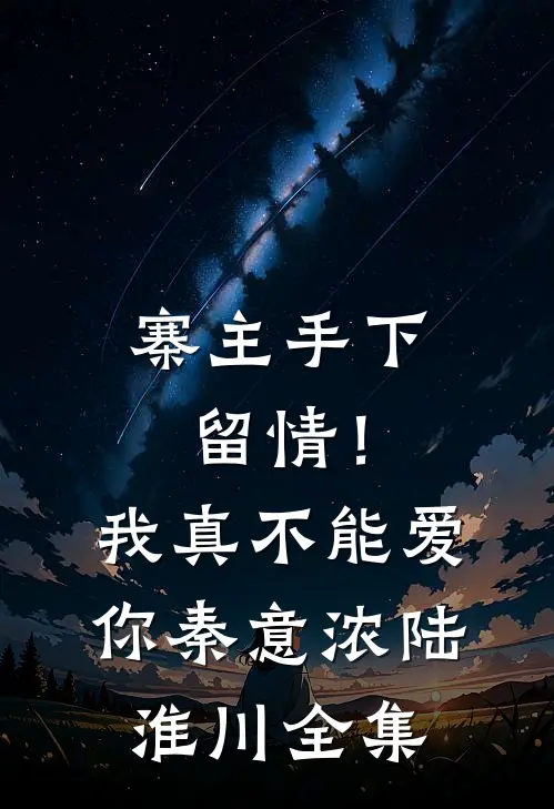 寨主手下留情！我真不能爱你秦意浓陆淮川全集