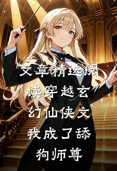 文章精选阅读穿越玄幻仙侠文，我成了舔狗师尊
