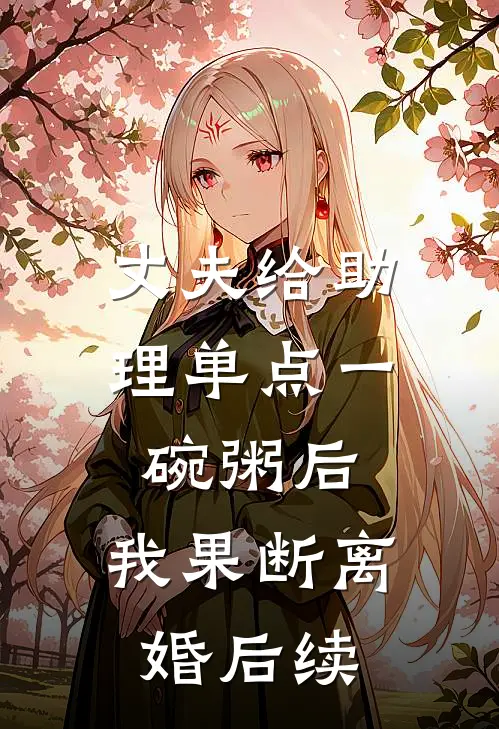 丈夫给助理单点一碗粥后，我果断离婚后续