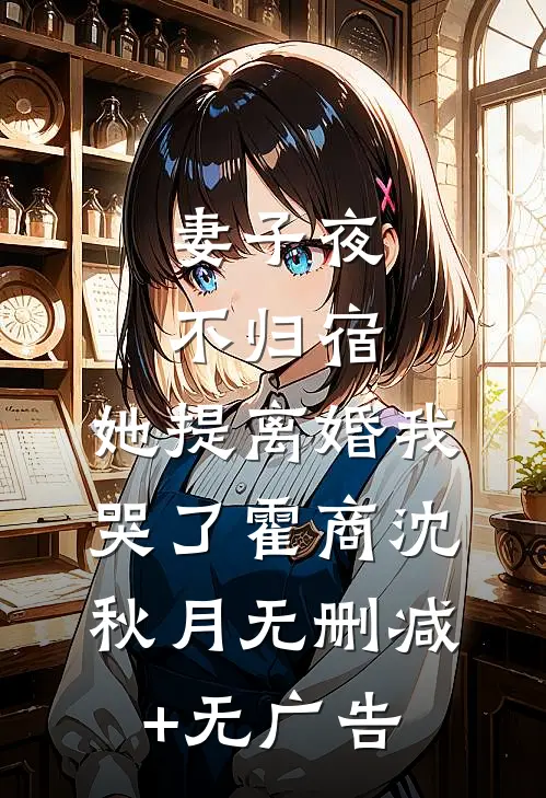 妻子夜不归宿，她提离婚我哭了霍商沈秋月无删减+无广告